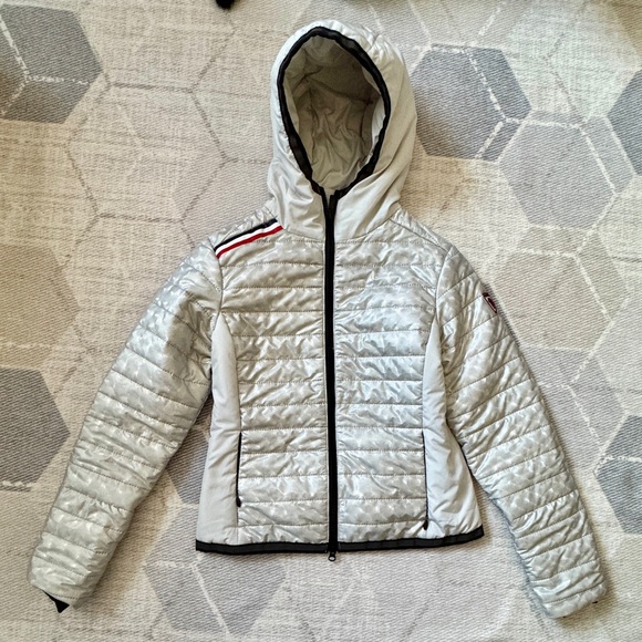 Rossignol Silver Puffer Jacket - Picture 1 of 10